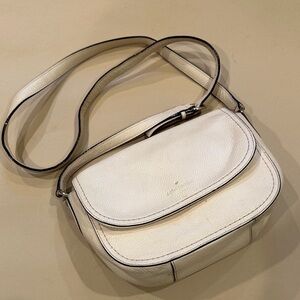 Kate Spade Cream/light pink Leather crossbody